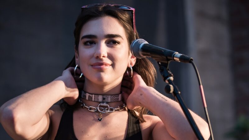 Fotografie zpěvačky Dua Lipy