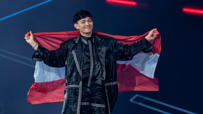 Fotografie zpěváka JJ z Eurovize 2025