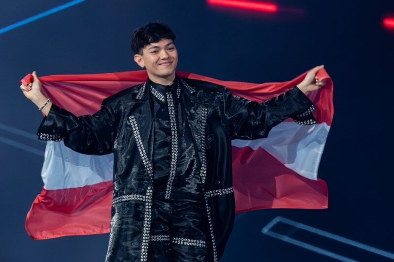 Fotografie zpěváka JJ z Eurovize 2025