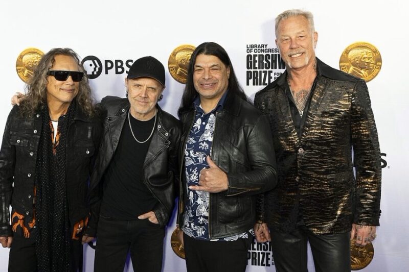 Fotografie kapely Metallica