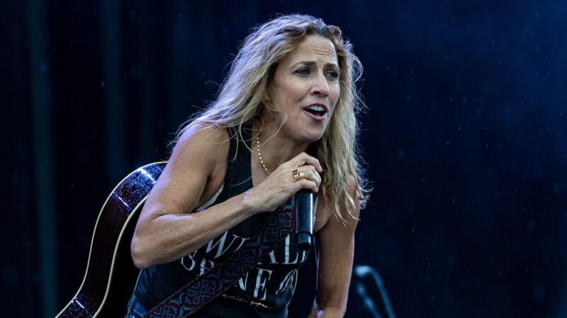 Sheryl Crow při vystoupení v roce 2018, Bourbon