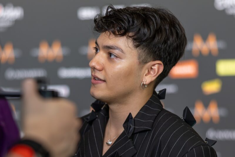 Fotografie zpěváka JJ z Eurovize 2025