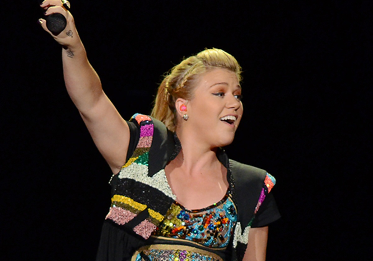 Kelly Clarkson na koncertě