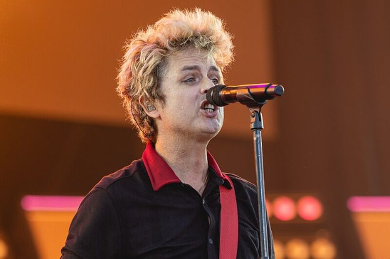 Billie Joe Armstrong na festivalu na Isle of Wight v roce 2024