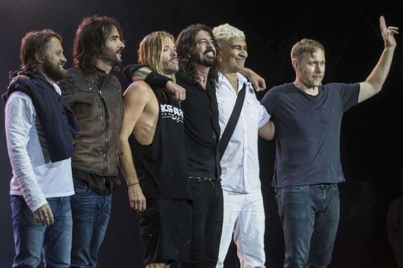 Foo Fighters v Berlíně v roce 2017