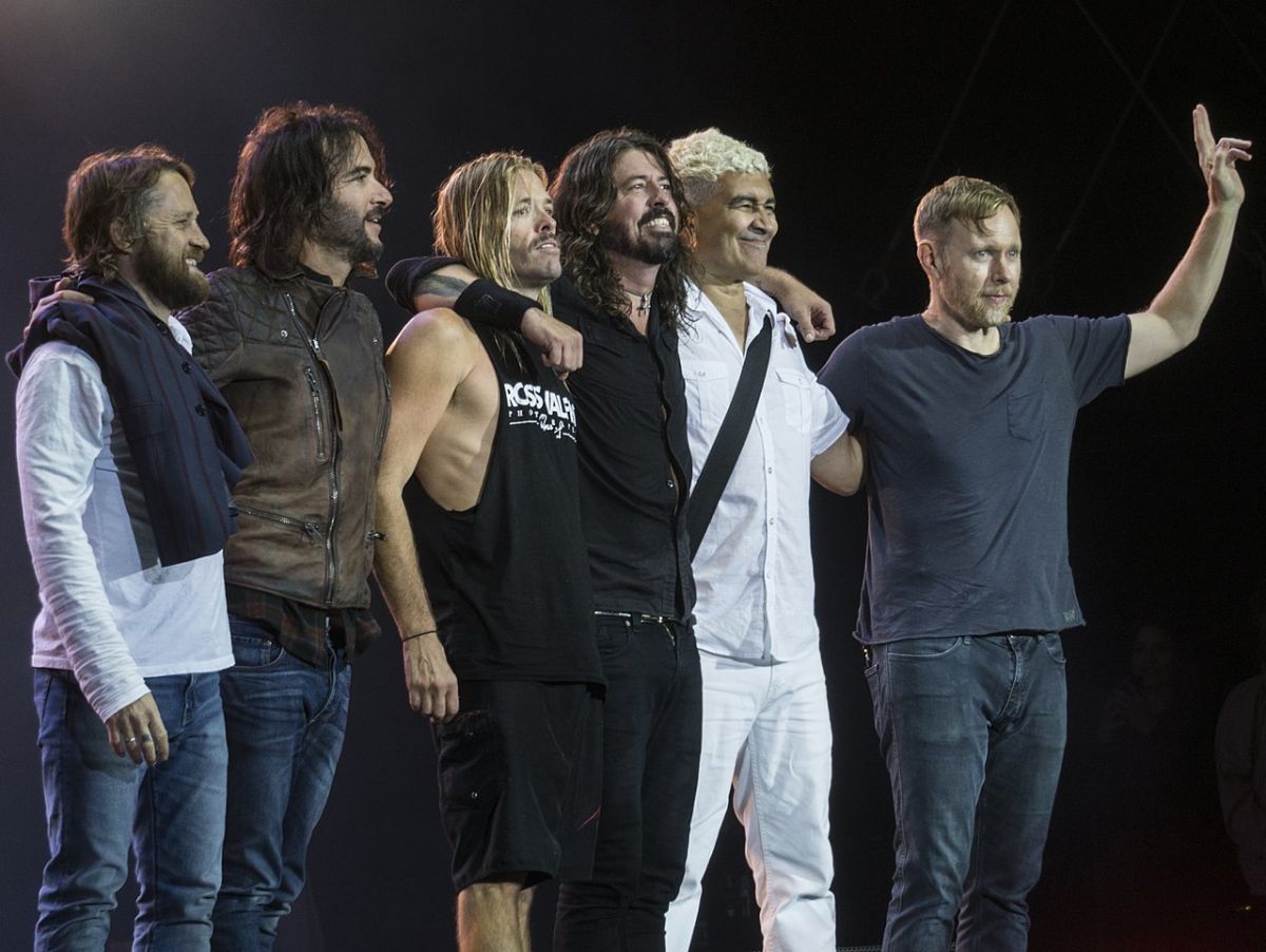 Foo Fighters v Berlíně v roce 2017