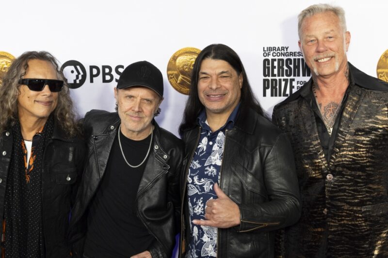Fotografie kapely Metallica