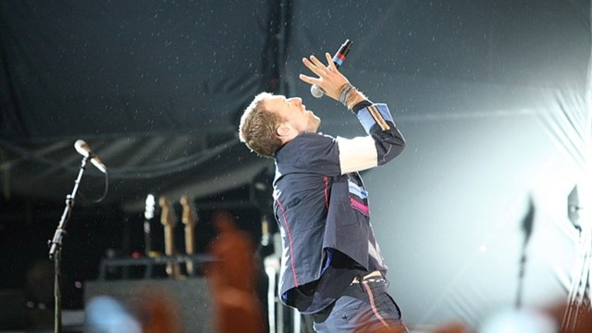 Chris Martin z Coldplay