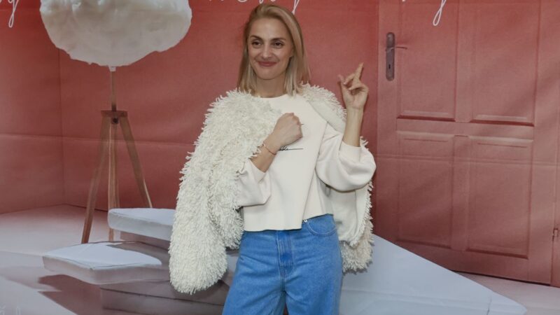 Bára Poláková na TK k chystanému turné Něhy