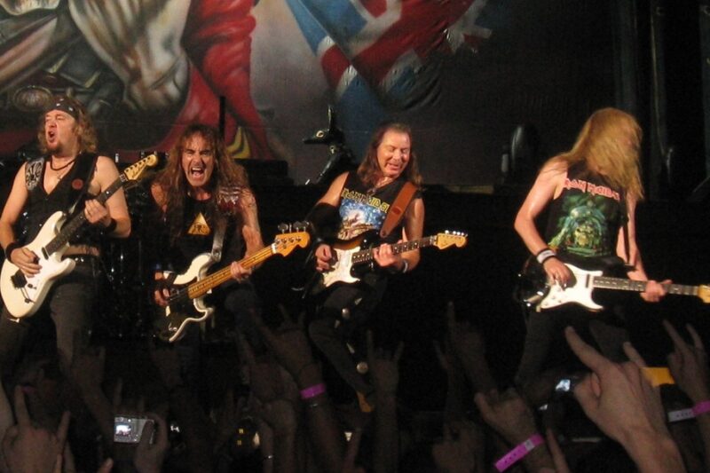 Iron Maiden v Paříži 1. července 2008