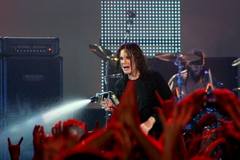 Zpěvák Ozzy Osbourne během BlizzConu v roce 2009