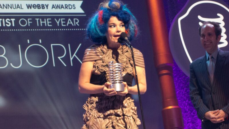 Zpěvačka Björk