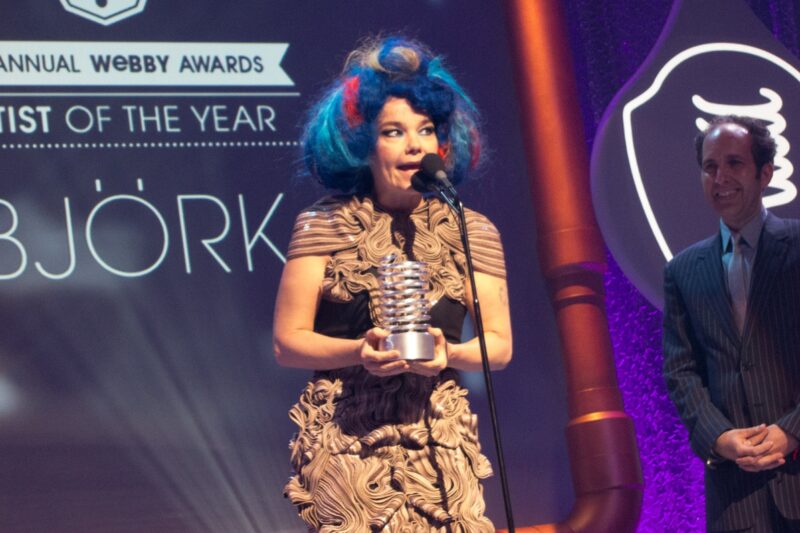 Zpěvačka Björk