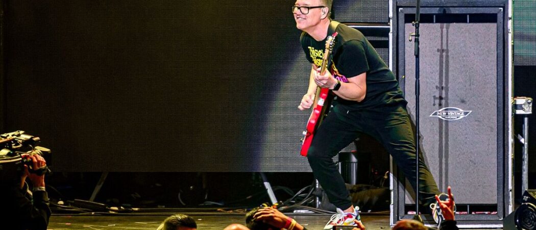 Mark Hoppus v Los Angeles v roce 2020