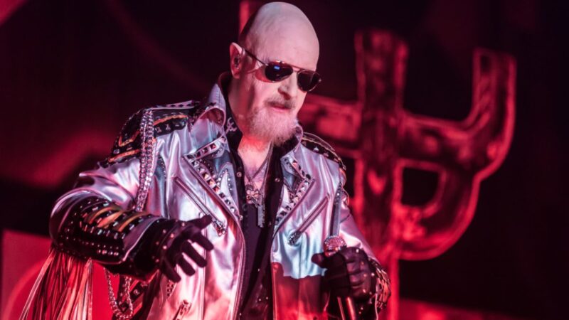 Rob Halford v roce v německém Ferropolis v roce 2018