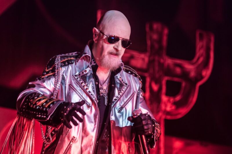 Rob Halford v roce v německém Ferropolis v roce 2018