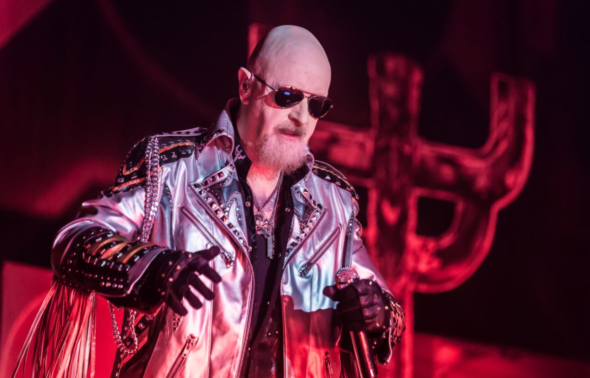 Rob Halford v roce v německém Ferropolis v roce 2018
