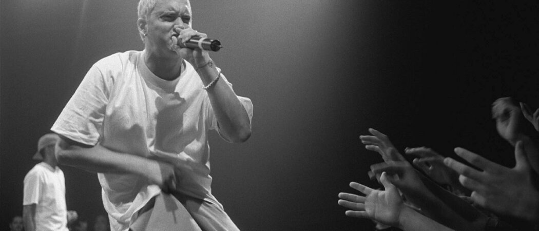 Eminem v Mnichově v roce 1999