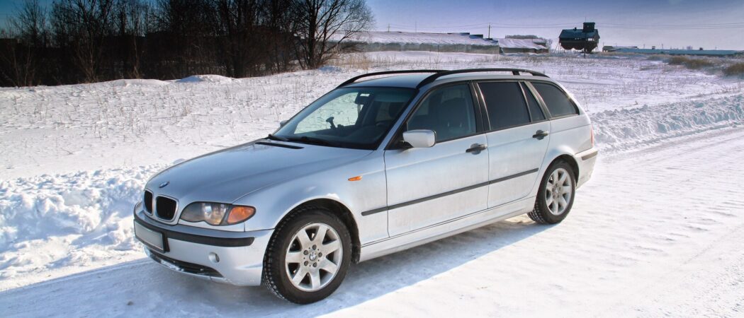 BMW v zimě