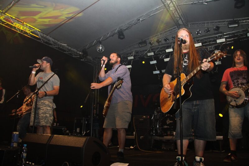 Fotografie kapely Divokej Bill