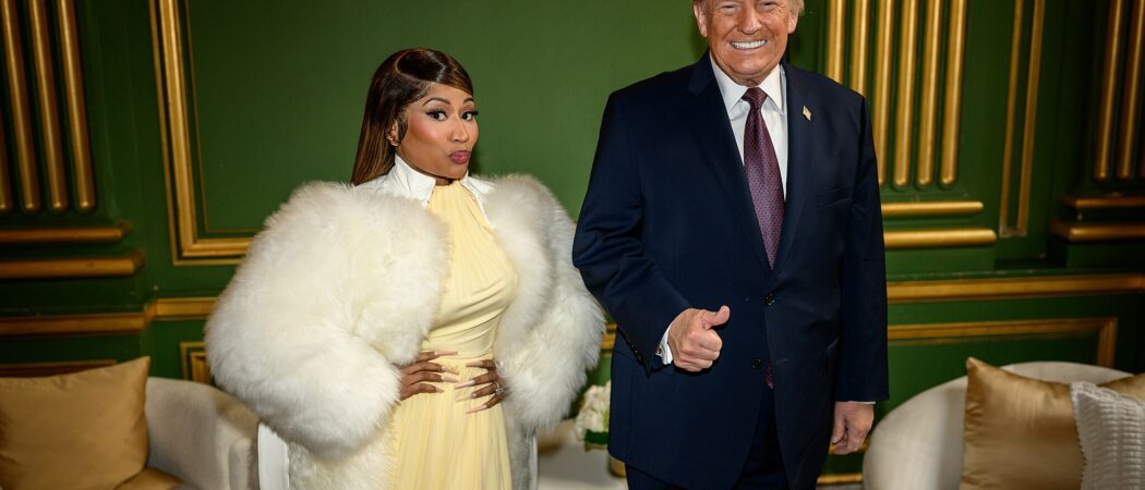 Nicki Minaj a Donald Trump