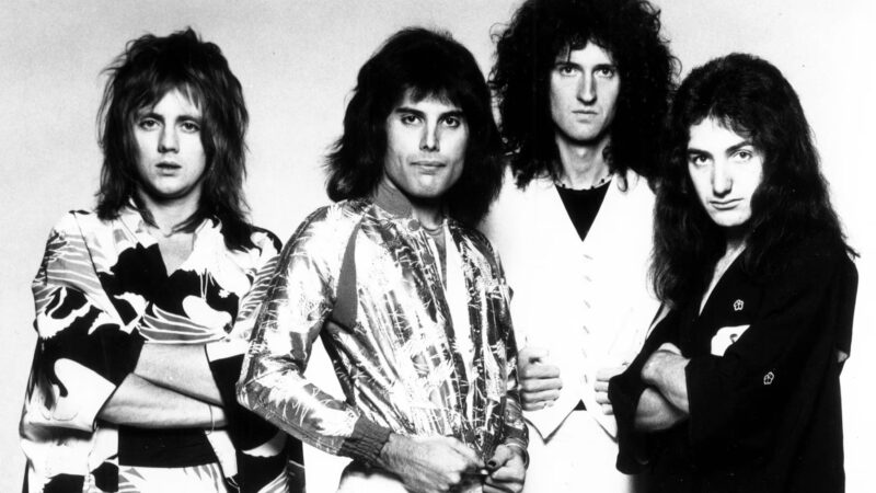 Queen v původní sestavě, foto z roku 1975