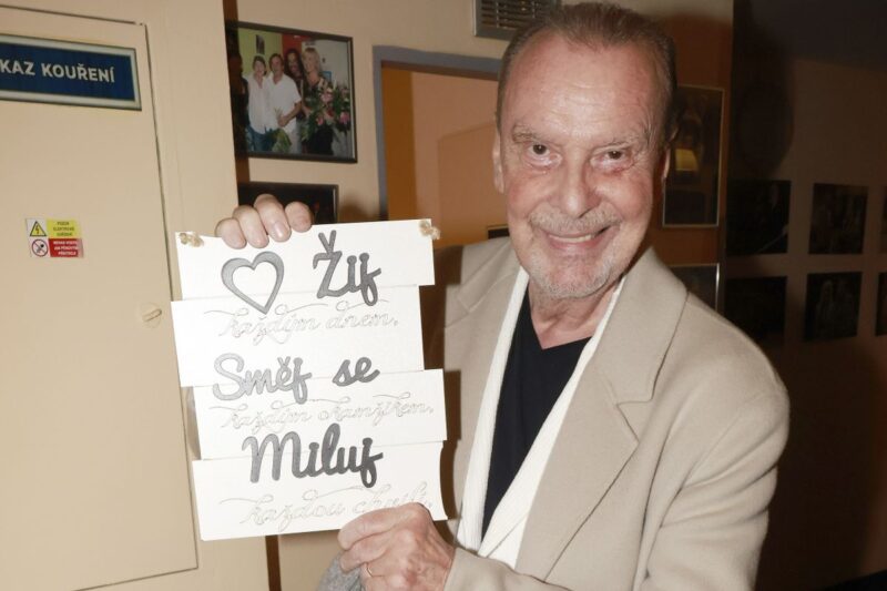 Štefan Margita na 300. repríze muzikálu Biograf láska