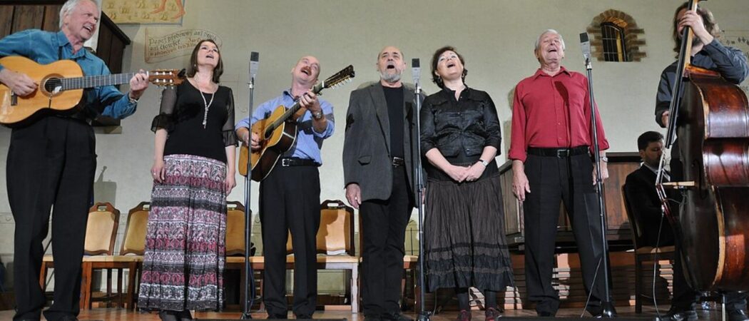 Spirituál kvintet v Betlémské kapli v roce 2014