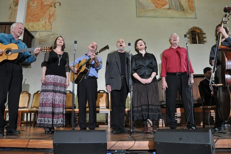 Spirituál kvintet v Betlémské kapli v roce 2014