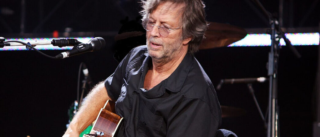 Eric Clapton v roce 2008 v Londýně