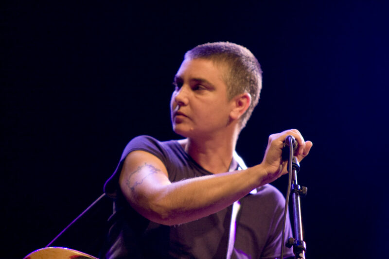 Sinead O'Connor na koncertu cca 2009