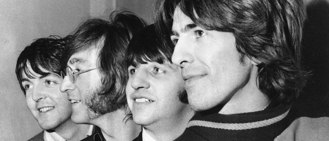 The Beatles v roce 1968 na tiskové konferenci