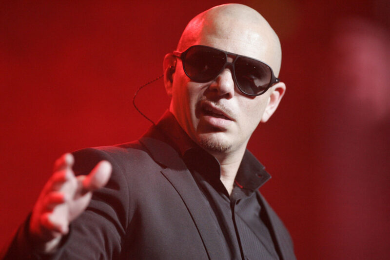 Rapper Pitbull v Austrálii v roce 2012