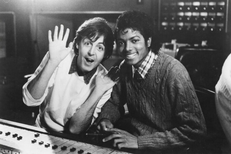 Paul McCartney a Michael Jackson